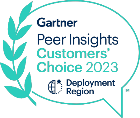 Gartner Peer Insights - recunoașterea „Alegerea clienților”