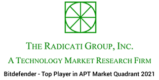 Radicati Group - Jucător de top din cadranul pieței APT 2021