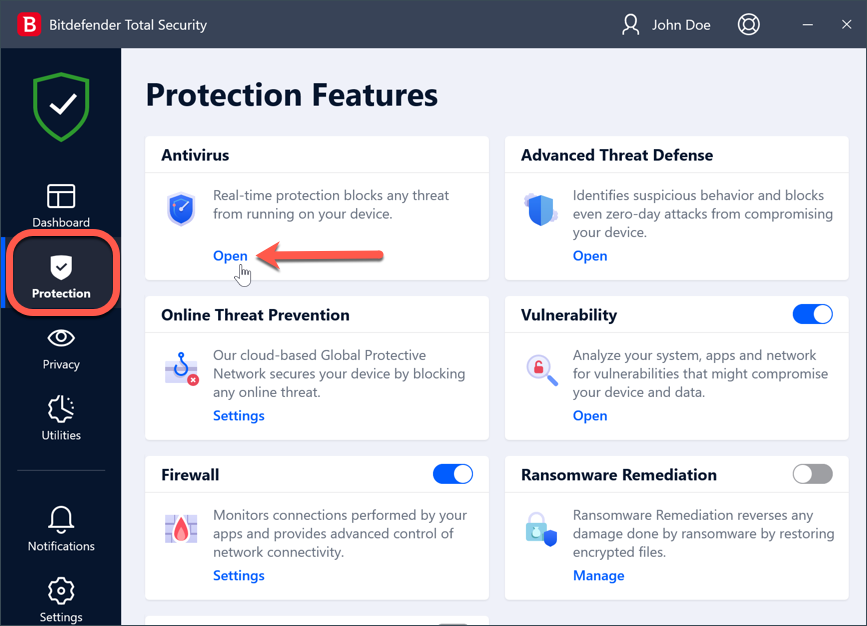 Scanare antivirus