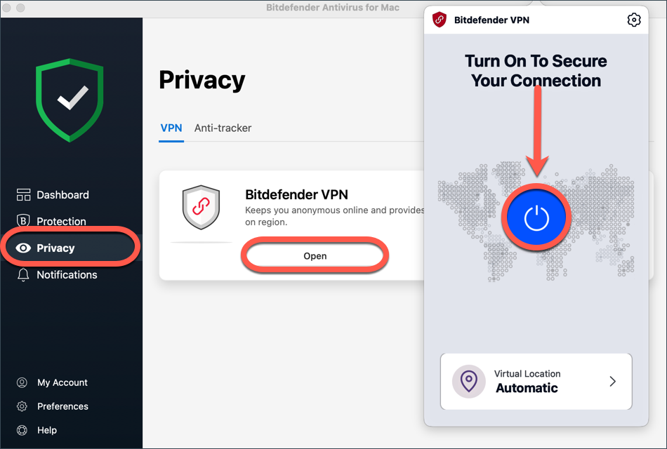 Cum se poate dezactiva Bitdefender VPN