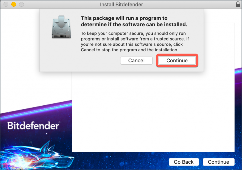 Instalarea și activarea Bitdefender Premium VPN pe macOS