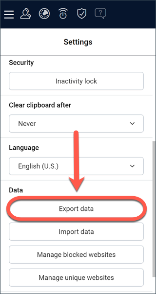 Cum se pot exporta parolele din Bitdefender Password Manager